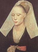 Rogier van der Weyden Portrait of a Lady (mk45) oil painting artist